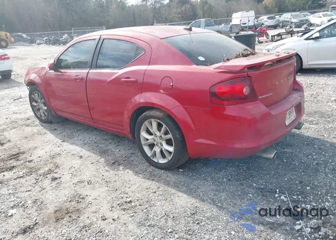 2013 Dodge Avenger R/T from USA, damaged, VIN 1C3CDZBGXDN521403